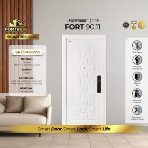Pintu Baja Fortress Tipe FORT 90.11 WHITE