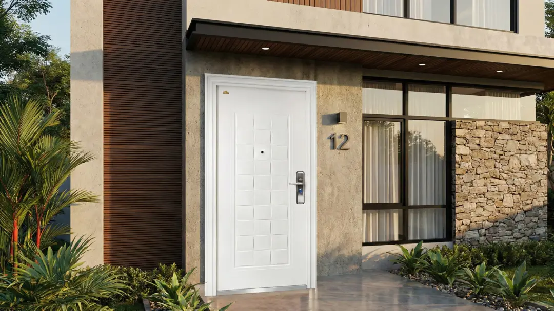 pintu baja minimalis