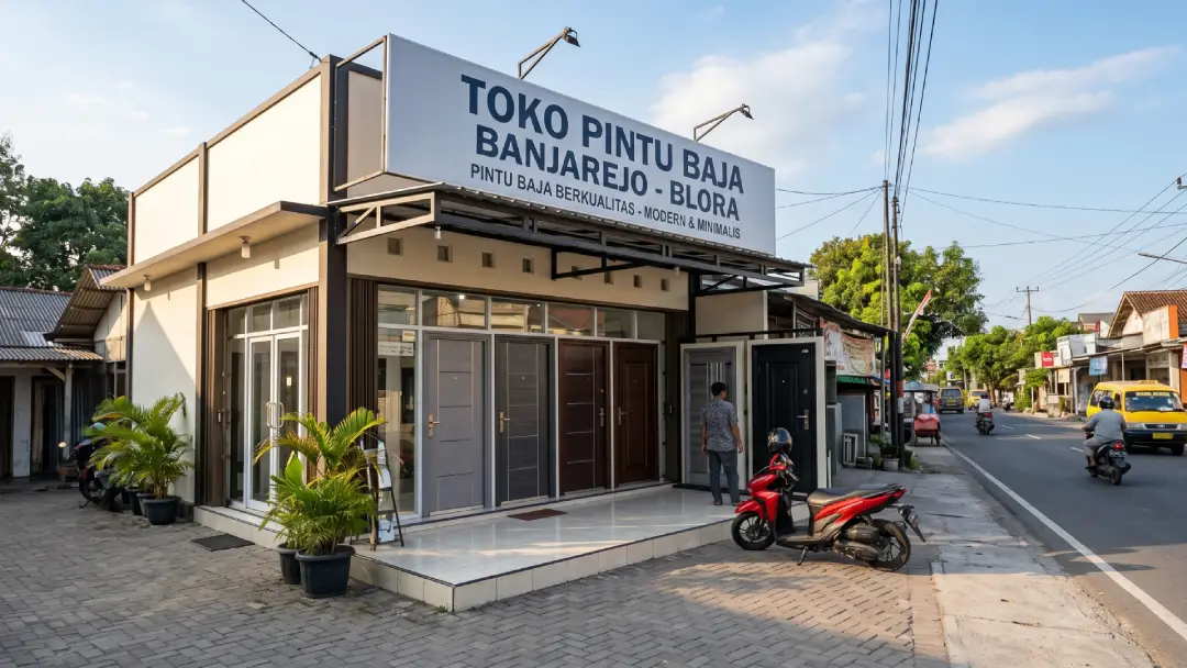 Toko Pintu Baja Banjarejo BLORA