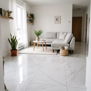 Motif Keramik untuk Ruang Tamu Sempit
