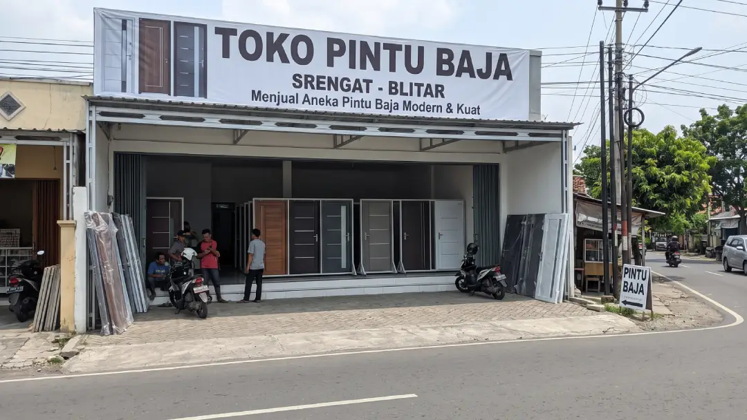 Toko Pintu Baja di kecamatan Srengat KABUPATEN BLITAR